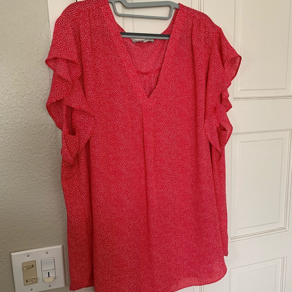 Chaus Red Top | 3x